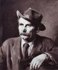 portrét Josefa Brože od F.A. Jelínka